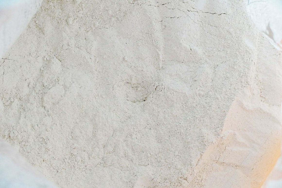 biały pył krzemionkowy